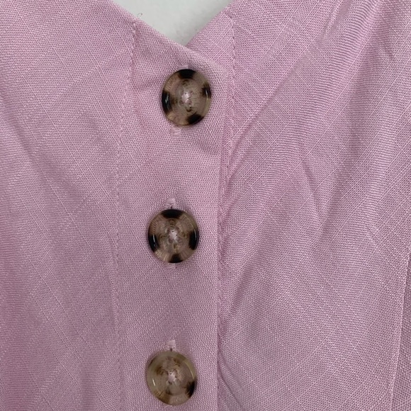 Good look Gem Pink Button Up Spaghetti straps NWT - Picture 2 of 5